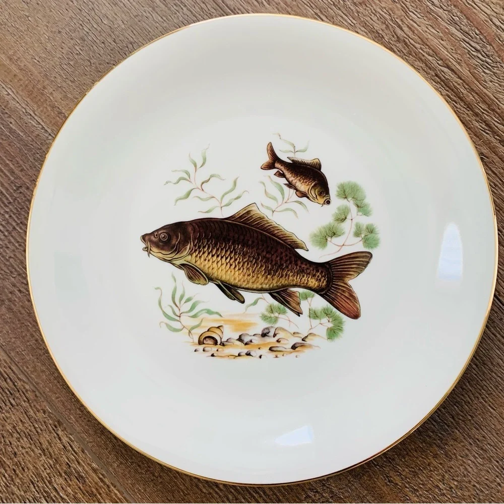 Johann Seltmann Vihenstrab porcelain plates from Germany
